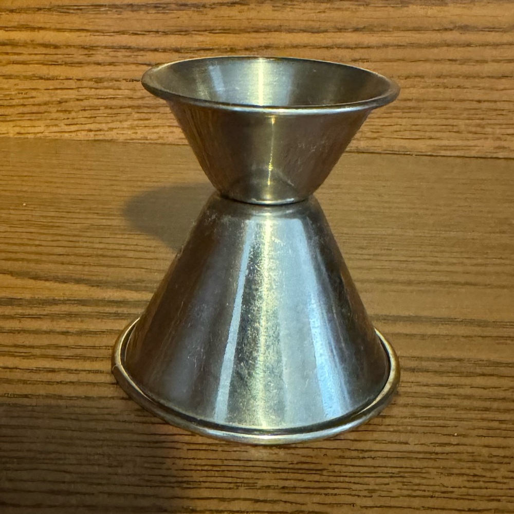 Silver Double Jigger